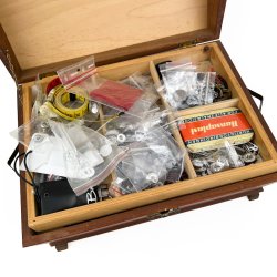 Vintage syskrin med sytilbeh�r