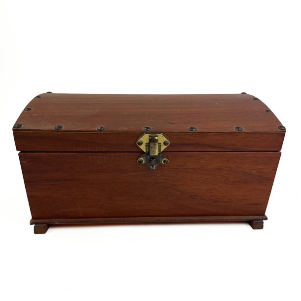 Vintage syskrin med sytilbeh�r