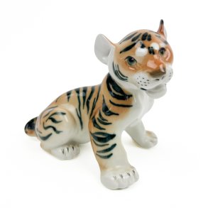  Vintage porcel�ns tigerunge