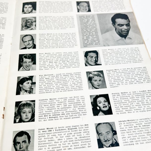 Filmens Stjerne Leksikon vintage 1960