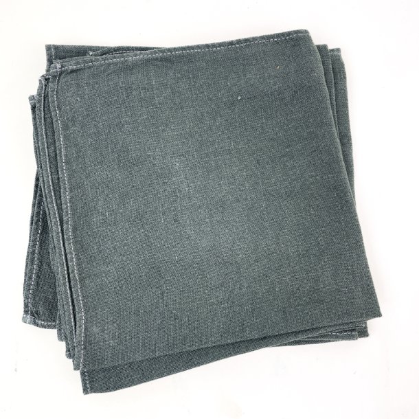 Fire gr vintage hr mundservietter