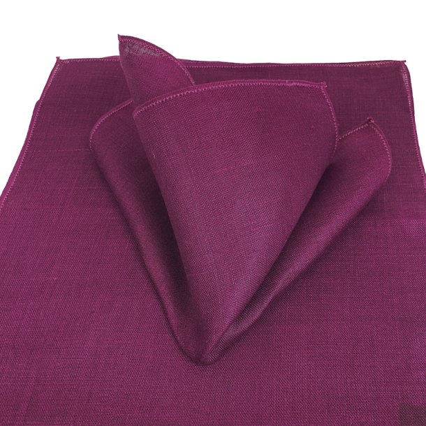 Otte bordeaux vintage h�rservietter