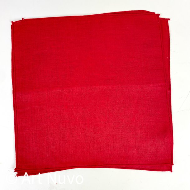 Fire r�de vintage h�rservietter