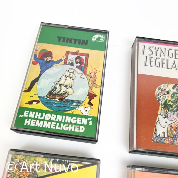 Fire vintage kassetteb�nd til b�rn