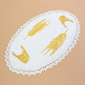 Vintage flakon med broderi