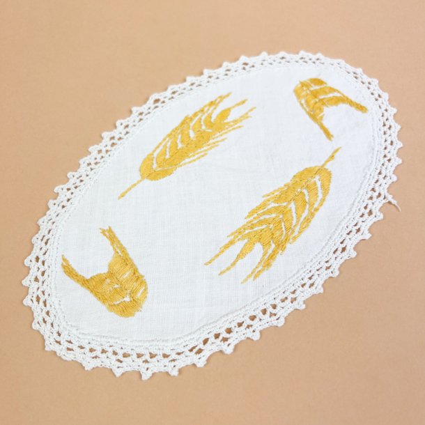 Vintage flakon med broderi