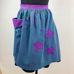 Retro Schrze mit Streifen