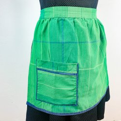 Grne Retro Schrze 70er Jahre