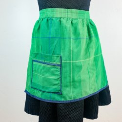 Grne Retro Schrze 70er Jahre