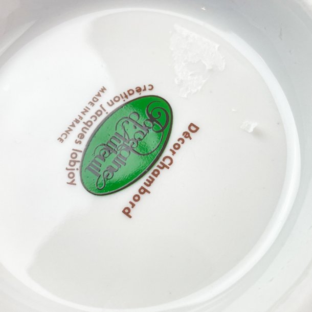 Schale  Chambord Les Canards, Porcelaine d'Auteuil Paris  