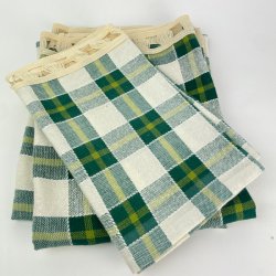 Kopi af Grn kariertes Retro-Kchengardinen  vier Teile