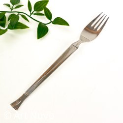 Klassisk rillet vintage kagegaffel