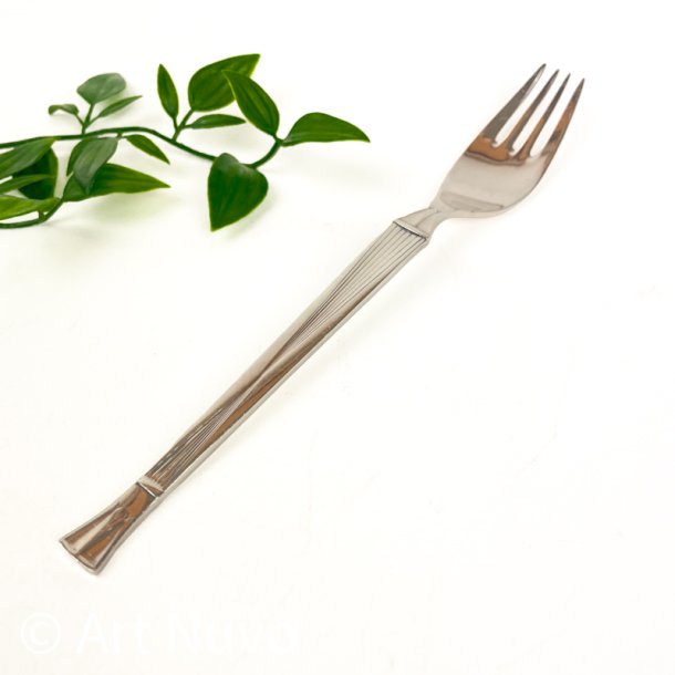 Klassisk rillet vintage kagegaffel