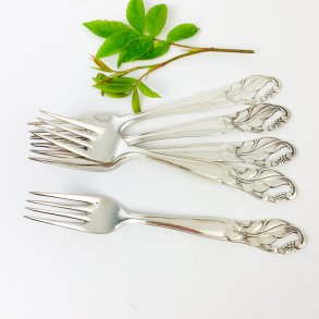 Gabel, versilbert - Rm, Dana