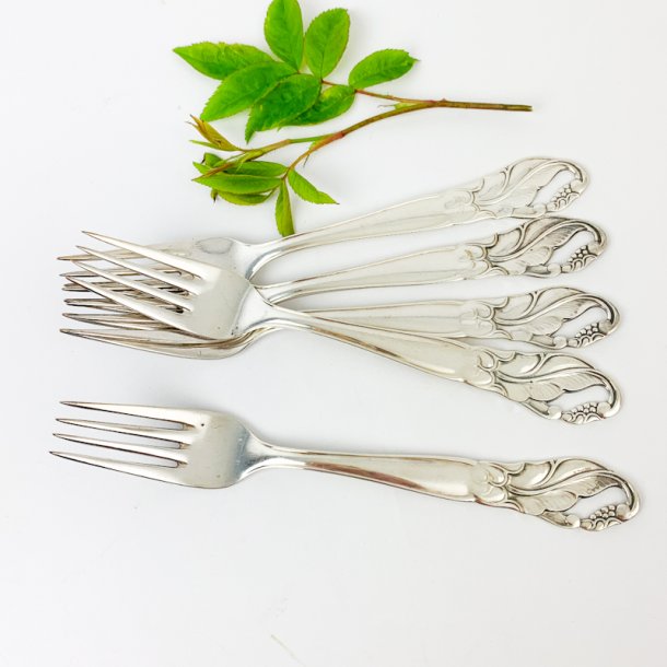 Gabel, versilbert - Rm, Dana