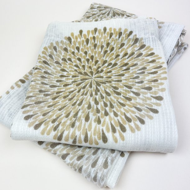 Retro gardiner to fag beige - 140 cm h�jt