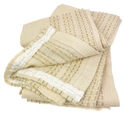 Cremefarvede vintage gardiner