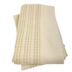 Cremefarvede vintage gardiner