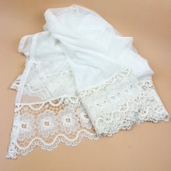 Vintage undergardin hvid blonde