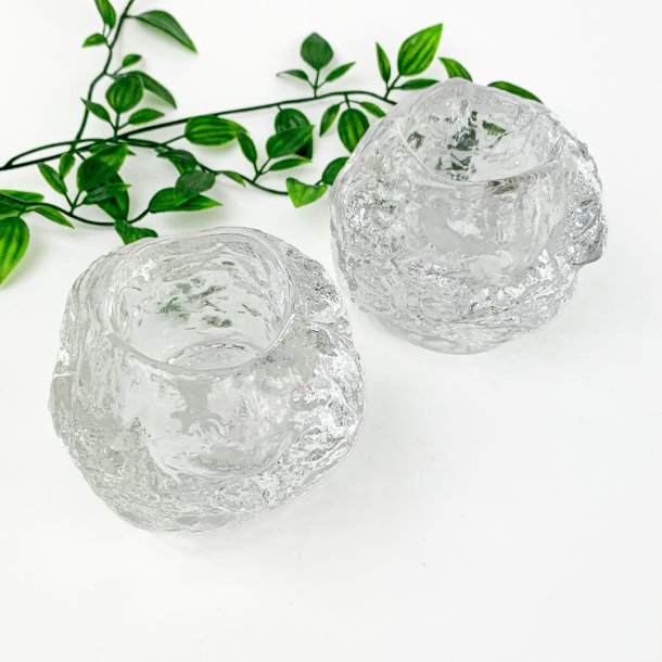 To Kosta Boda snebolde - 9 cm