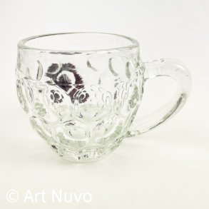 Vintage �lkrus i klart glas
