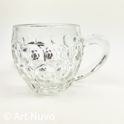 Vintage �lkrus i klart glas
