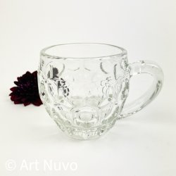 Vintage �lkrus i klart glas