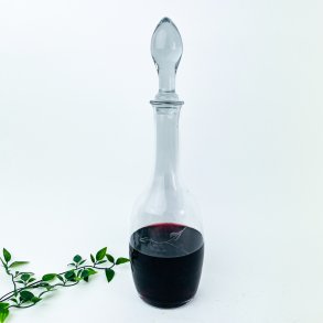 Hj, smuk vintage glaskaraffel 