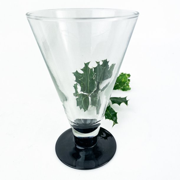 Vintage mundgeblasenes Bierglas