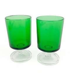 To gr�nne retro vinglas