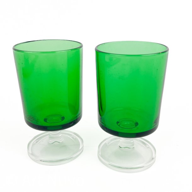 To gr�nne retro vinglas