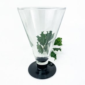 Vintage mundgeblasenes Bierglas