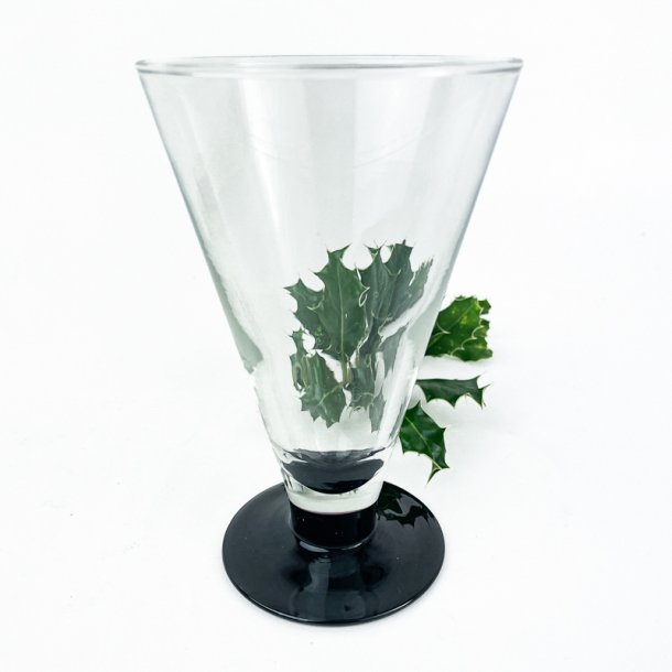 Vintage mundgeblasenes Bierglas