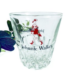 Vintage Johnnie Walker Glas