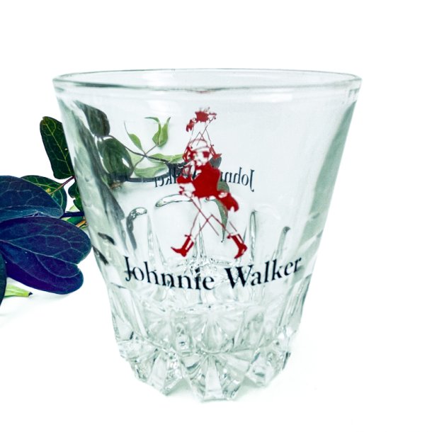 Vintage Johnnie Walker glas