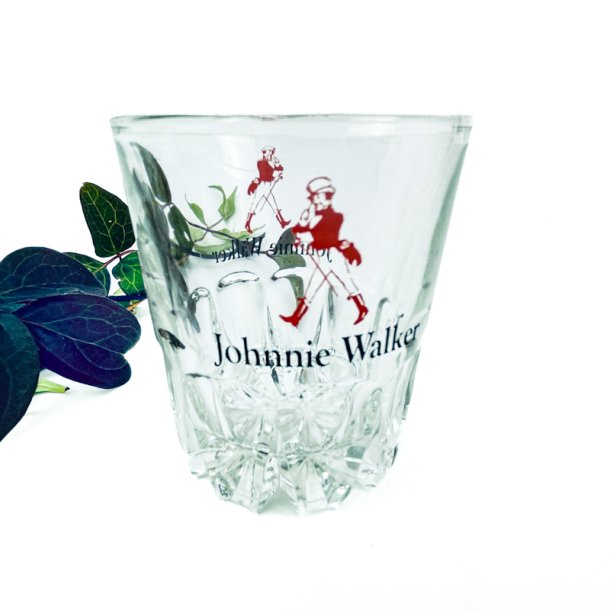 Vintage Johnnie Walker glas