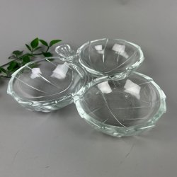 Vintage cabaretfad glas