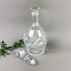 Vintage krystal karaffel