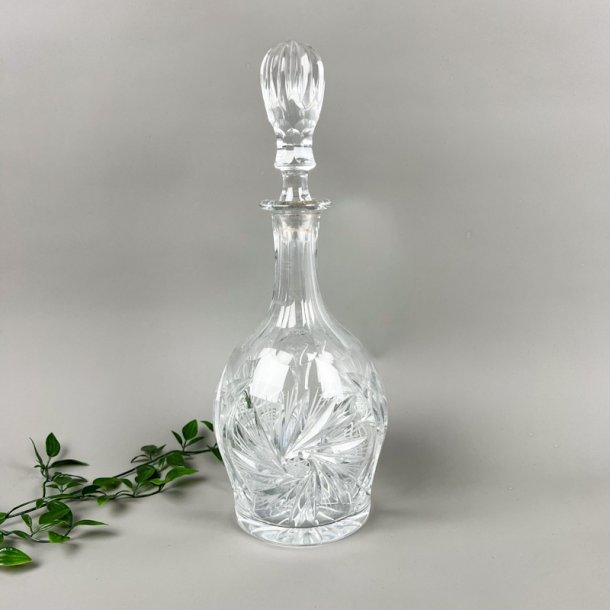 Vintage krystal karaffel