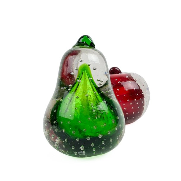 Kunstglas �ble og p�re