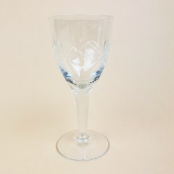 Holmegaard r�dvinsglas - Ulla 16 cm