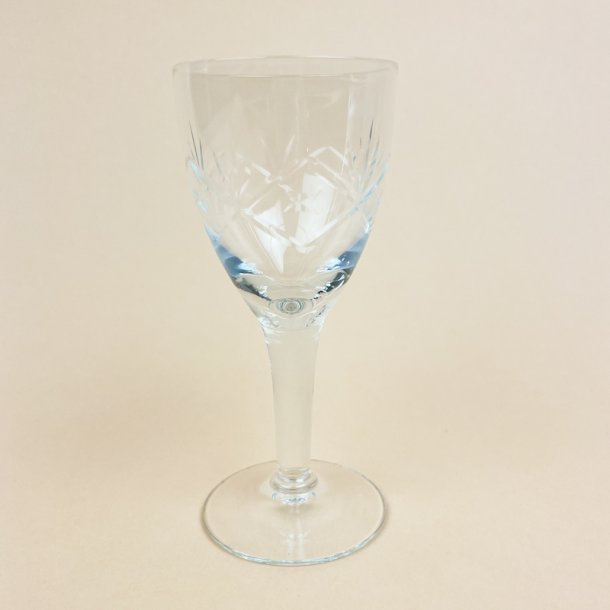 Holmegaard r�dvinsglas - Ulla 16 cm