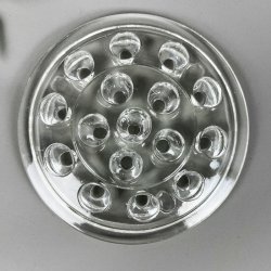 Vintage blomsterfakir glas