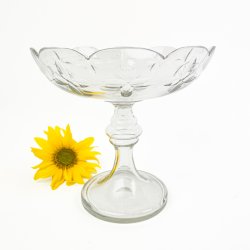 Elegant mundbl�st vintage glasopsats