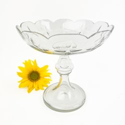 Elegant mundbl�st vintage glasopsats