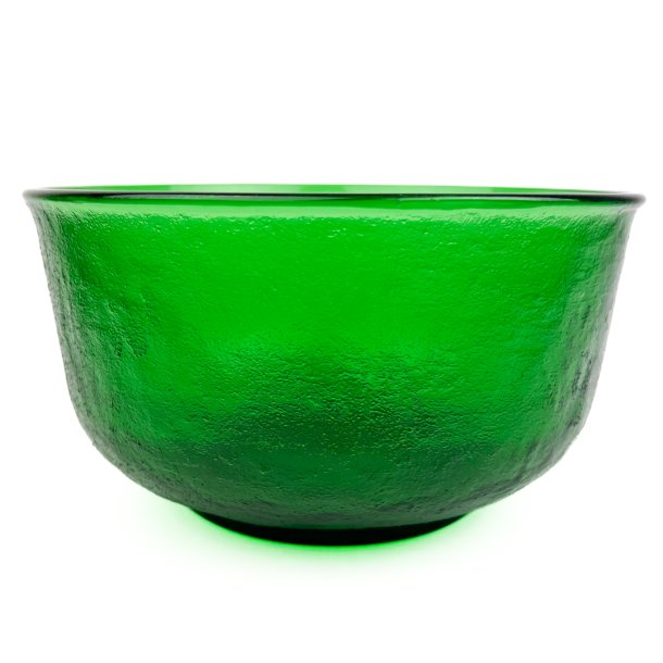 Gr�n vintage glassk�l