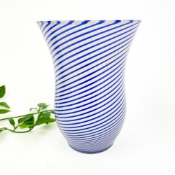 Dekorativ bl� retro Cesmi Bulbul vase