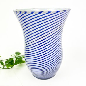 Dekorativ bl� retro Cesmi Bulbul vase