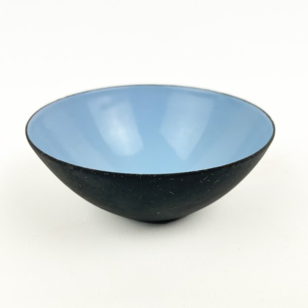 Lysebl� Krenit sk�l fra 1960'erne - � 10 cm