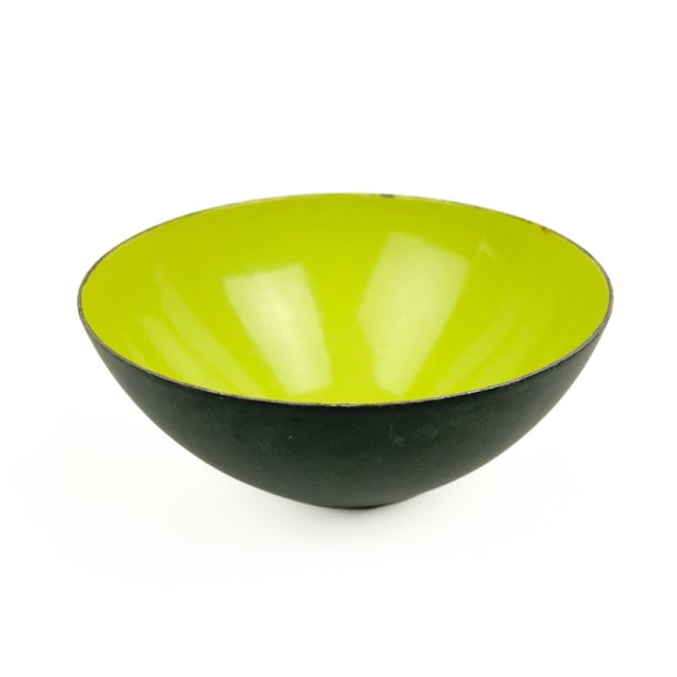 Gr�n Krenit sk�l fra 1960'erne - � 13 cm